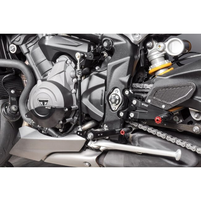 Bonamici Racing Rem-schakelset Triumph Street Triple 765 S/R/RS 765 17-22