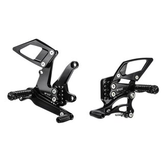 Bonamici Racing Bonamici Racing Blauw rem-schakelset Kawasaki Ninja 250 2018-2023