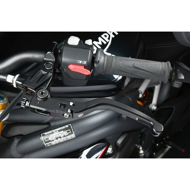 Bonamici Racing rem en koppelingshendel Triumph Speed Triple 1200 RR 22-23 - Street Triple 765RS 23-23