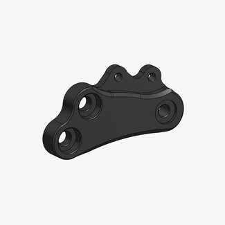 Bonamici Racing reserve onderdeel plaat linkerkant voor B001R - H008 - H009 - Y010
