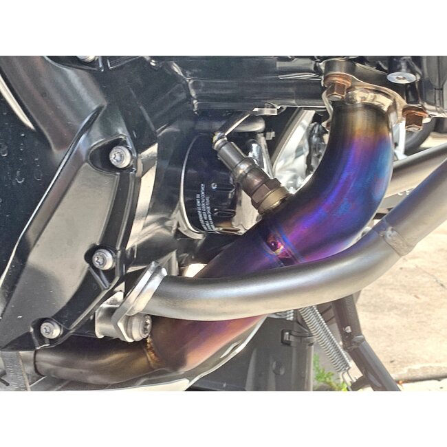 BMW R1250GS Adventure Titanium Headers met OEM Valve Function