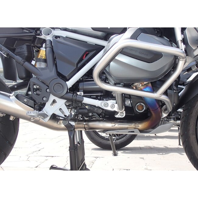 BMW R1250GS Adventure Titanium Headers with OEM Valve Function