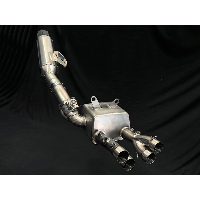 BMW S1000R/S1000RR/M1000R Titanium Stealth Exhaust System 2021–2025