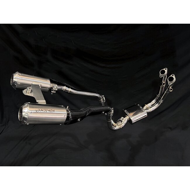 CFMoto 450SR SS Hochgelegte Edelstahl Auspuffanlage