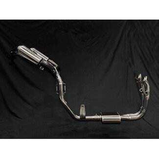 Vandemon Performance CFMoto 450SRS High-Mount Stainless Exhaust