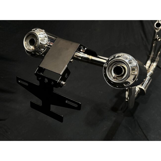 CFMoto 450SRS High-Mount Stainless Steel Exhaust System