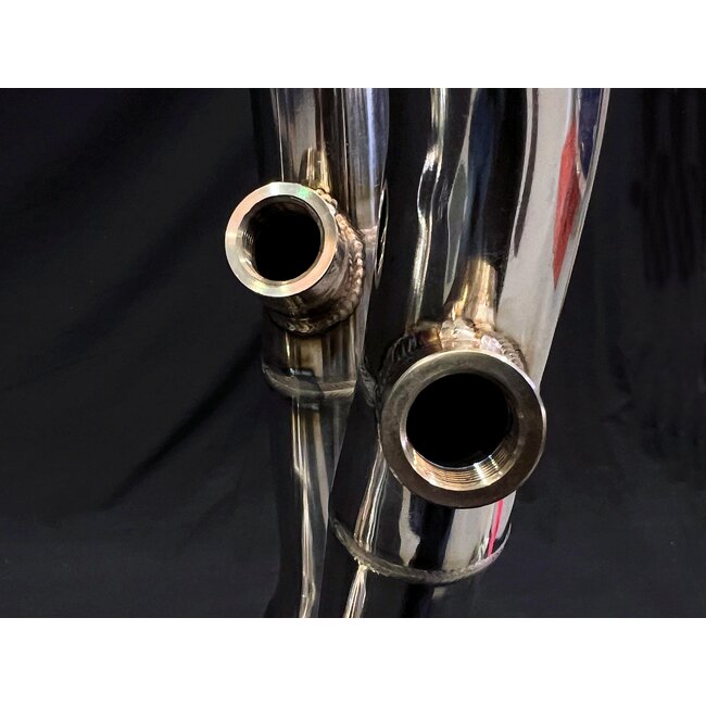CFMoto 450SRS High-Mount Stainless Steel Exhaust System