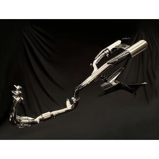 Vandemon Performance CFMoto 675SR-R/S High-Mount Titanium Exhaust