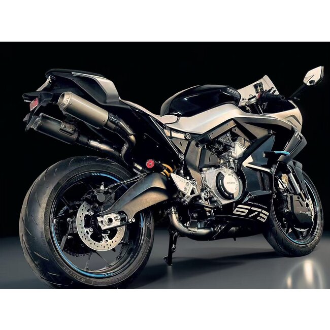 CFMoto 675SR-R / 675SR-S Hochgelegte Titan Auspuffanlage