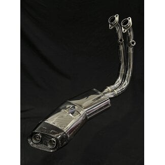 Vandemon Performance CFMoto 450SR / 450SR-S Tiefgelegte Einseitige Edelstahl Auspuffanlage
