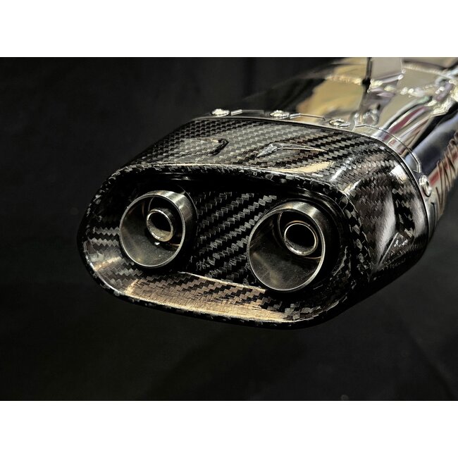 Vandemon Performance CFMoto 450SR / 450SR-S Tiefgelegte Einseitige Edelstahl Auspuffanlage