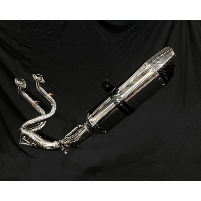 CFMoto 650NK Stainless Steel Exhaust System