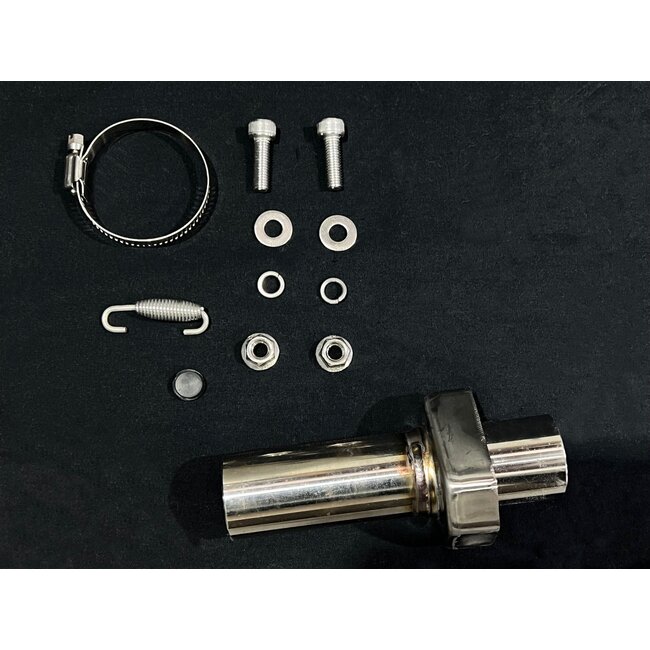 CFMoto 450SR Edelstahl + Titan Race Auspuffanlage