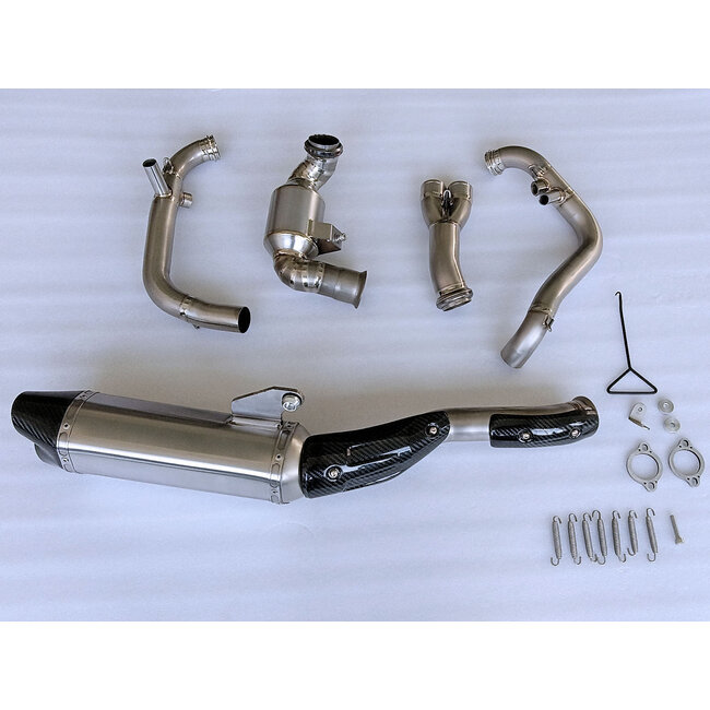 CFMoto 800MT Adventure Titanium Exhaust System