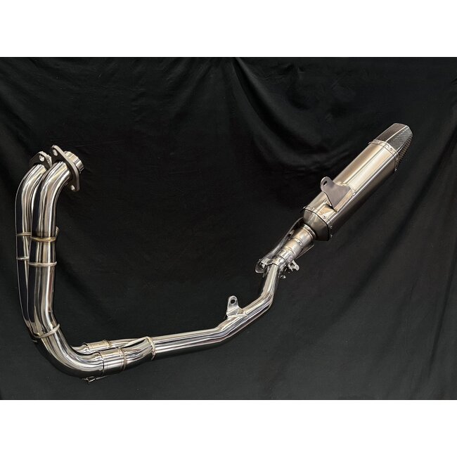 Vandemon Performance CFMoto 450SR Edelstahl Race Auspuffanlage DS20