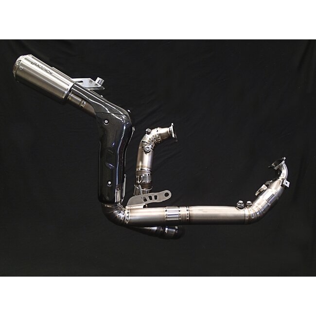 Ducati Panigale V2 High-Mount Full Titanium Exhaust System 2020–2024