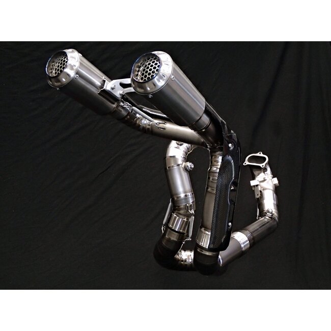 Ducati Panigale V2 High-Mount Full Titanium Exhaust System 2020–2024
