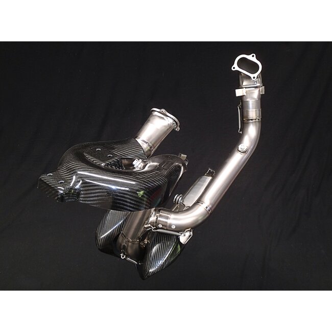 Ducati Panigale 899 / 959 / 1199 / 1299 SP/R Down Under Titanium Uitlaatsysteem 2011–2018