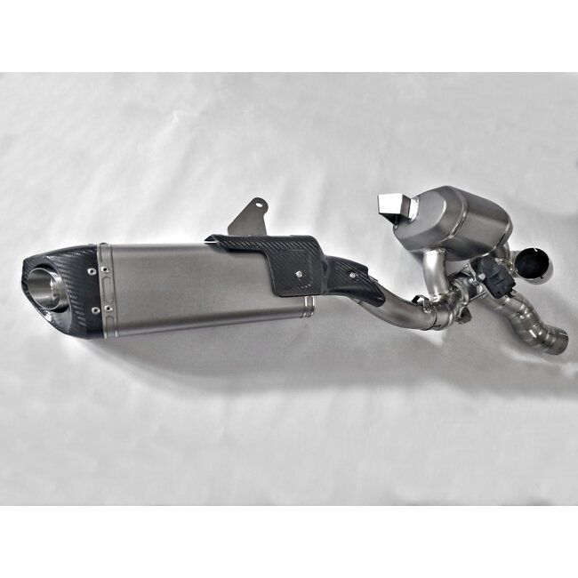 Ducati Multistrada V4 Stealth Titanium Slip-On Uitlaatsysteem
