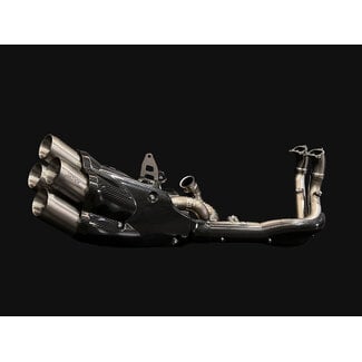 Ducati Diavel V4 Quattro Bimodal Stealth Titanium Uitlaatsysteem 2023–2024