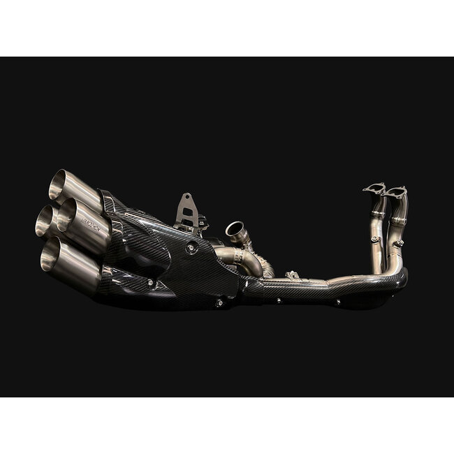 Ducati Diavel V4 Quattro Bimodal Stealth Titan Auspuffanlage 2023–2024