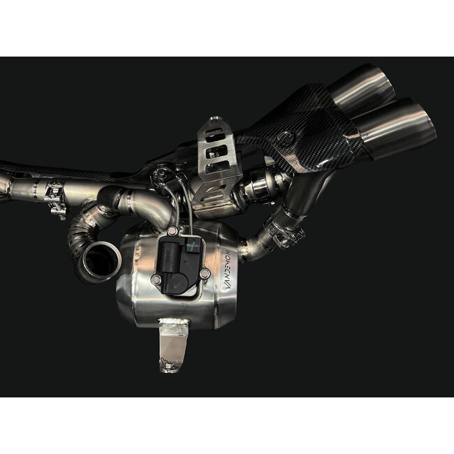 Ducati Diavel V4 Quattro Bimodal Stealth Titanium Uitlaatsysteem 2023–2024