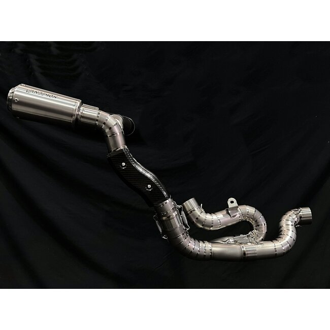 Ducati Panigale V4 / Streetfighter V4 Hooggeplaatst Titanium 3/4 Slip-On Uitlaatsysteem 2023–2024