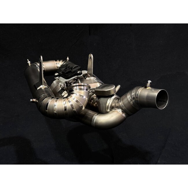 Ducati V2 Panigale / Streetfighter Stealth Titanium Slip-On Uitlaatsysteem