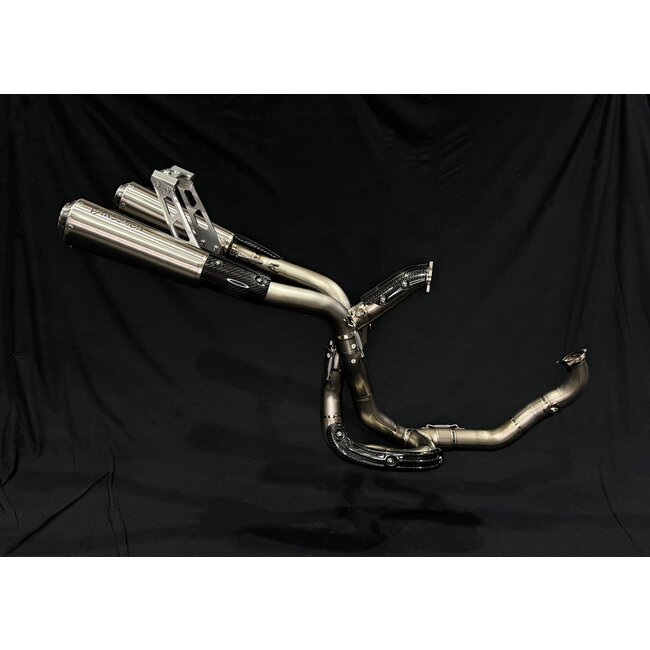 Ducati Supersport 950 Hooggeplaatst Titanium Uitlaatsysteem