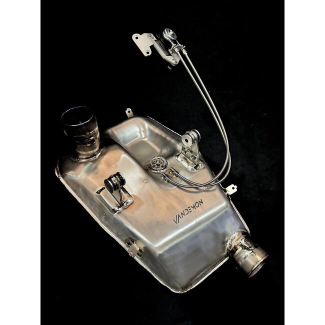 Ducati Panigale V4 / Streetfighter V4 Stealth Titanium Slip-On Uitlaatsysteem