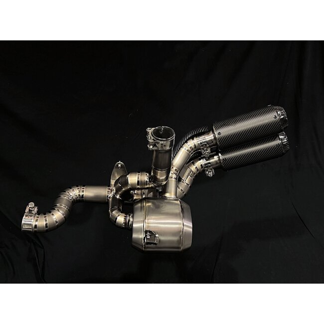 Ducati Supersport 950 Side Mount Titanium Exhaust System 2021–2025