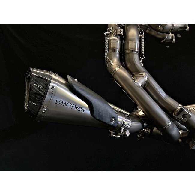 Ducati Panigale V4S / V4R Vandemon Titan Komplett-Auspuffanlage 2021–2022