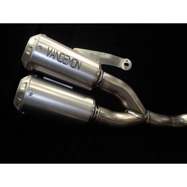 Vandemon Performance Ducati Scrambler 803 Desert Sled Vandemon Titan Komplett-Auspuffanlage 2015–2020