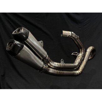 Ducati Diavel 1200 Split Pulse Vandemon 2-in-2 Titan-Auspuffanlage