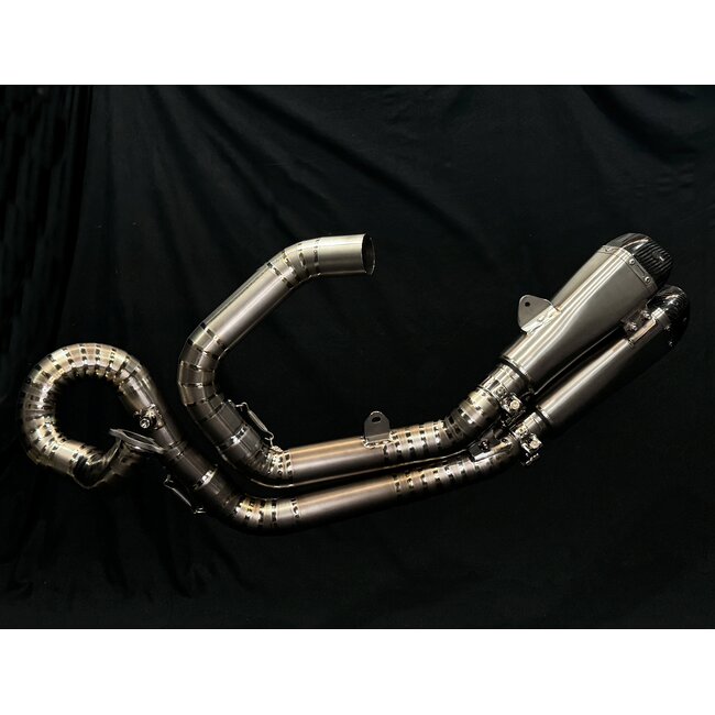 Ducati Diavel 1200 Split Pulse Vandemon 2-into-2 Titanium Exhaust System