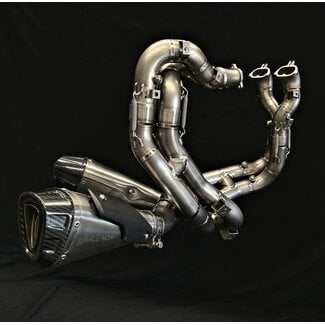Ducati V4 Panigale / Streetfighter Vandemon Volledig Titanium Uitlaatsysteem 2023–2024
