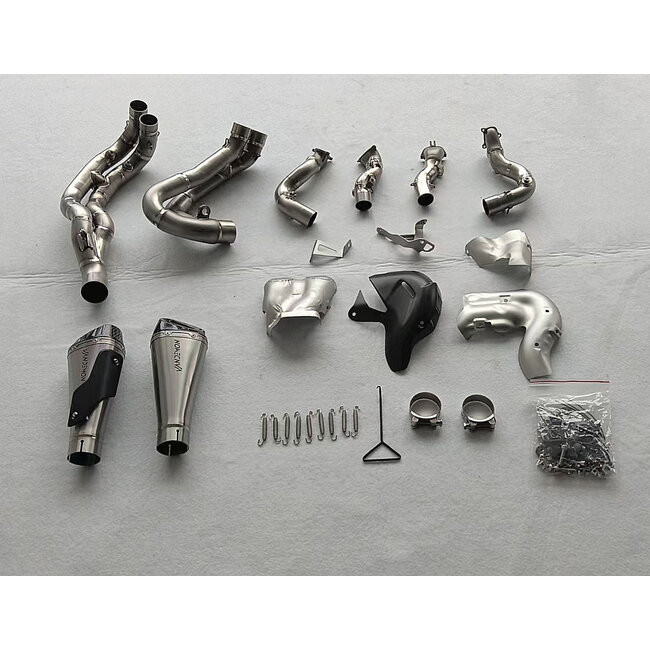 Ducati V4 Panigale / Streetfighter Vandemon Full Titanium Exhaust System 2023–2024
