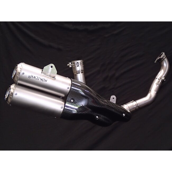 Ducati Supersport 939 Vandemon Side-by-Side Titanium Uitlaatsysteem 2017–2020