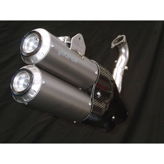 Ducati Supersport 939 Vandemon Side-by-Side Titanium Uitlaatsysteem 2017–2020