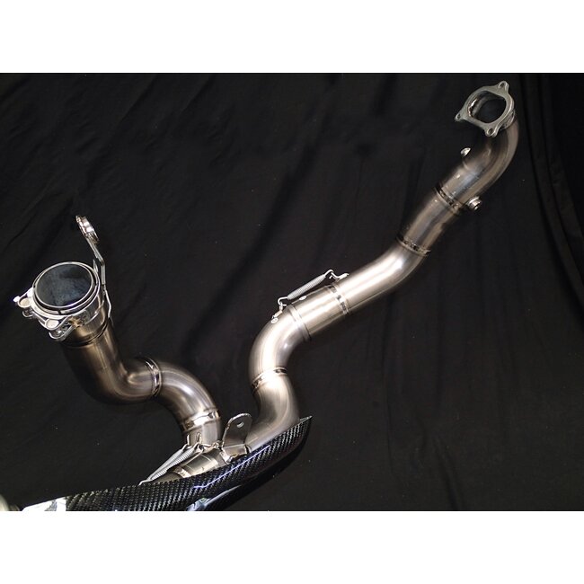 Ducati Supersport 939 Vandemon Side-by-Side Titanium Uitlaatsysteem 2017–2020