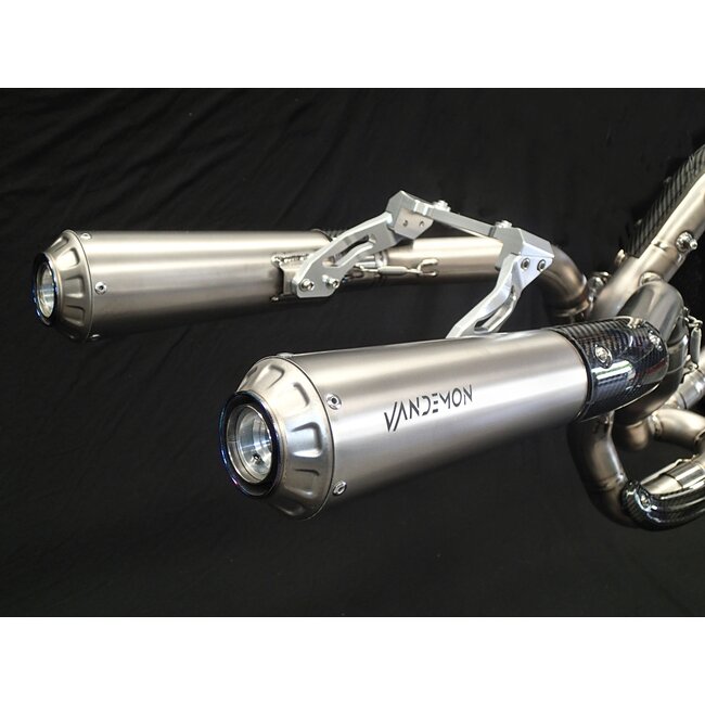 Ducati Supersport 939 Vandemon Titan Komplett-Auspuffanlage