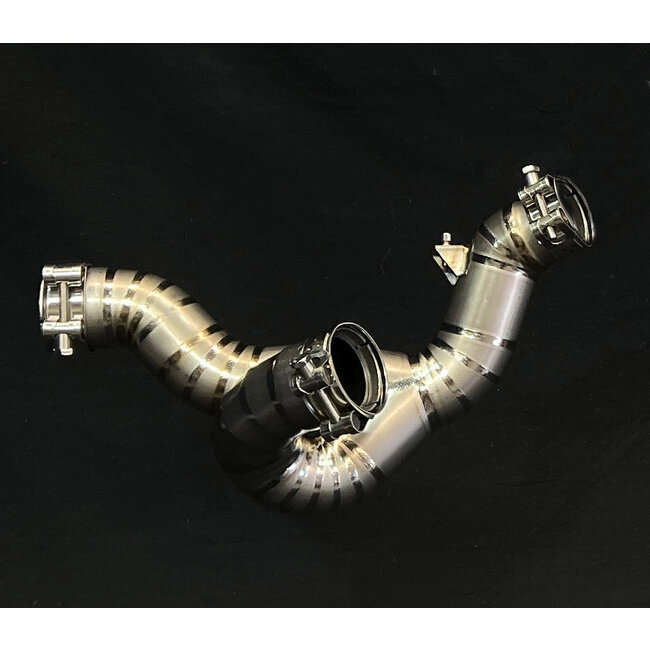 Ducati Multistrada V4 Vandemon Titanium Cat Delete Verbindingspijp