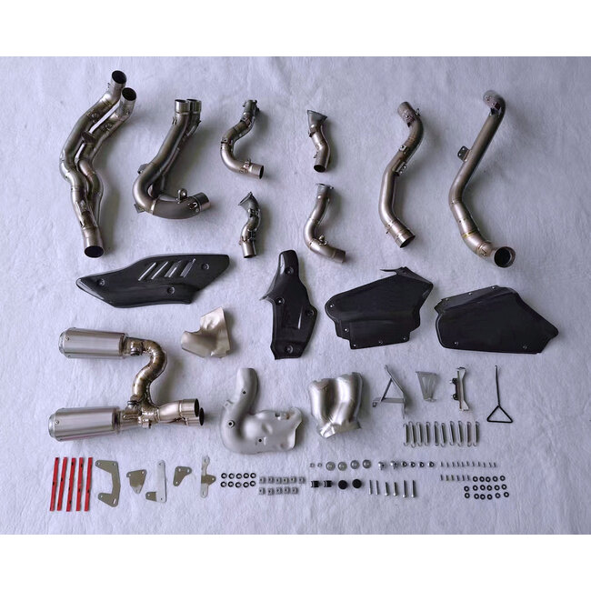 Ducati Panigale V4 / V4S Vandemon High Mount Full Titanium Exhaust System 2025