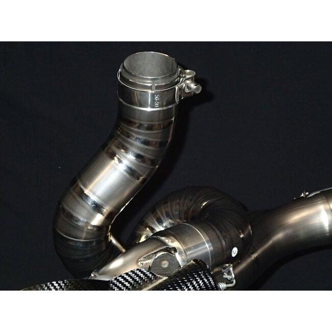 Ducati Multistrada 1200 / 1260 Vandemon Titan Komplett-Auspuffanlage (Ohne Ventil) 2015–2020