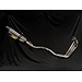 Honda CB650R Titan Auspuff mit Carbonfaser Schalldämpfer