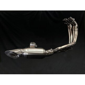 Honda CB650F / CBR650F / CB650R / CBR650R Vandemon Low Mount Titan Komplett-Auspuffanlage 2014–2023
