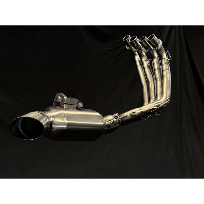 Honda CB650F / CBR650F / CB650R / CBR650R Vandemon Low Mount Volledig Titanium Uitlaatsysteem 2014–2023