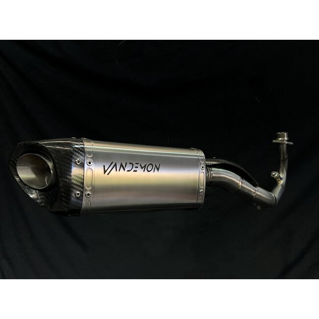 Italjet Dragster 125 / 200 Vandemon Titan Komplett-Auspuffanlage