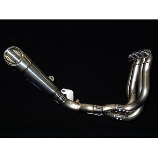 Kawasaki Ninja H2 / H2R Vandemon Gebürstete Titan Komplett-Auspuffanlage