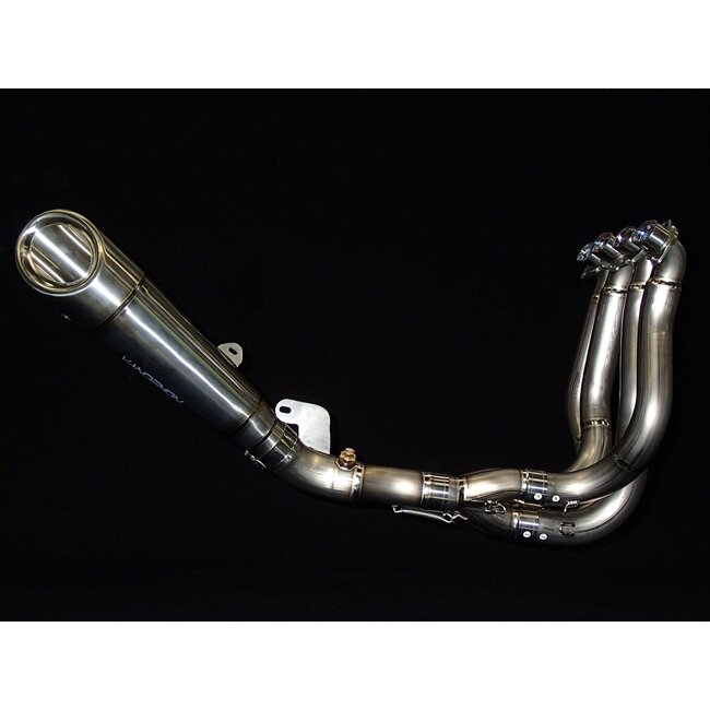 Kawasaki Ninja H2 / H2R Vandemon Brushed Full Titanium Exhaust System